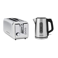 Morphy Richards Electric Modern Equip 1L Jug Kettle & 4 Slice Long Slot Toaster