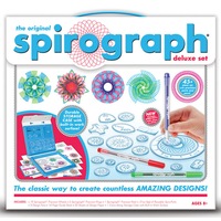 Original Spirograph 48 Piece Deluxe Set Draw/Drawing Kids Art/Design/Craft 