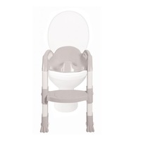 Potty Time Ultimate Toilet Trainer Seat/Ladder Toddler/Kids Training Step White