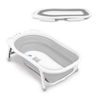 Roger Armstrong Grey Baby Newborn Bath Bathtub Bathing Folding Safety Sensor