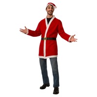 Rubies Santa Jacket Set Adults Dress Up Christmas Party Costume