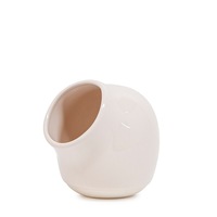 Salt & Pepper Beacon 12cm Salt Cellar Spices Storage Stoneware Container Pink