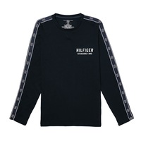 Tommy Hilfiger Mens Sleep/Loungewear Pyjama French Terry Long Sleeve Dark Navy