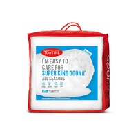 Tontine All Seasons I’m Easy To Care For Doona Home Bedding White