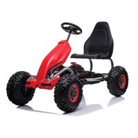 Toys For Fun 118x38cm Pedal Go Kart/Bike The Mini Kids Racing Ride On Car Red