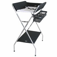 Valco Baby Pax Plus Change Table/Changing Bench for Newborn/Infant Nursery Black