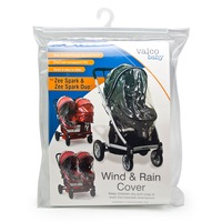 Valco Baby Wind/Rain PVC Cover Protect Shield for Spark/Duo Pram/Stroller Clear