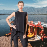 Silk Top With A Modern Twist