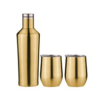 Aurora Gold Portable Wine Gift Set