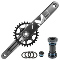 Samox MTB Mountain Bike Single Narrow Wide Crankset Direct Mount 175mm 28T 9-11 Speeds