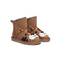 EVERAU® UGG Boots Kids Sheepskin Wool Tiger Kids Plus
