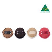 Urban UGG® Sheepskin Wool Fluffy Round Zip Purse