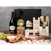 Prestige Brie Cheese and Wine Hamper