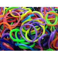4800 LOOM BANDS Rubber Refill Kit DIY Magical Bracelet 192 S Clips 16 Hooks BULK