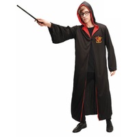 Harry Potter Adult Robe Cloak Gryffindor Slytherin Costume Cape Halloween