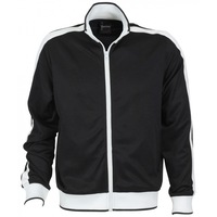 Identitee Mens Varsity Track Top Jacket Tracksuit Warm Winter Jumper Long Sleeve