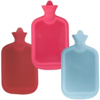 2L HOT WATER BOTTLE Winter Warm Natural Rubber Bag