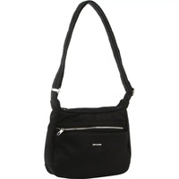 Pierre Cardin Nylon Cross Body RFID Anti-Theft Slash Proof Travel Bag - Black