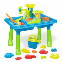 2in1 Water Sand Table Kid Sandpit Beach Play Swimming Pool Toys Outdoor Activity Pretend Set