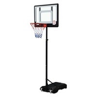 1.65m 2.1m Height Adjustable Portable Basketball System