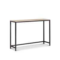 Console Table Entryway Hallway Table Desk Industrial Style Oak Storage Display