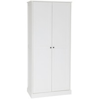 Storage Cabinet Organiser Double Door Tall Shelf Cupboard Display Double Door