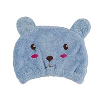 Hair Drying Turban for Baby and Toddler in Blue