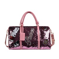 Duffle Overnight - Gym Bag - Multicoloured Sequins