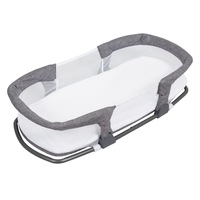 Childcare Cosy Sleeper Comfortable Baby Bassinet - Storm Cloud