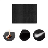 100x120cm Fireproof Firepit Floor Mat For BBQ Grill Smoker Wood Burner Stove