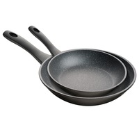 2PC Pyrolux Pyrostone 24cm/30cm Frypan Set Induction/Oven Safe Non Stick Pan