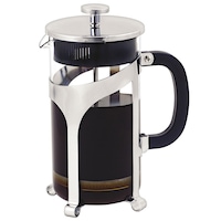 Avanti 1L/8 Cup Cafe Press Glass Coffee Plunger Glass/Stainless Steel Carafe
