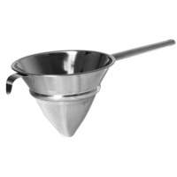 Avanti 20cm Fine Mesh Chinois Strainer Mesh Skimmer Conical Kitchen Stainless