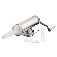 Avanti Sausage Maker/Stuffer/Machine 1Kg w/ 3 Nozzles Stainless Steel Aluminium