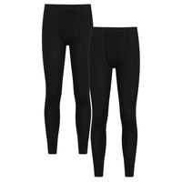 Mountain Warehouse Mens Merino Wool Base Layer Bottoms (Pack of 2)
