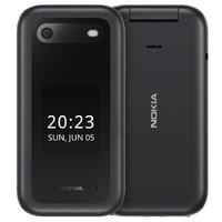 Nokia 2660 Flip 4G 128MB - Black (1GF012HPA1A01)*AU STOCK*, 2.8", 48MB/128MB, 0.3MP, Dual SIM, 1450mAh Removable, 2YR 1GF012HPA1A01