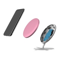 QI Wireless Charger For iPhone 12/11 Samsung Galaxy S20/S20+/S20 Ultra, Pink