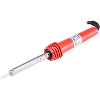DOSS ZD401-30 30W Soldering Iron Red Stainless Steel Barrel 30W SOLDERING IRON RED