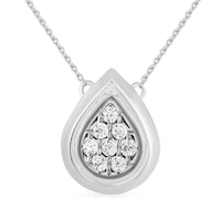 Bevilles Pendant Necklace Sterling Silver