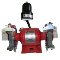 Bench Grinder 8" 200 mm 1 HP Wheel worklight Knife Sharpener Power Tool Grinding