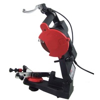 Chainsaw Sharpener Electric with hand brake, bench mounted