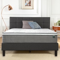 Zinus 30cm Deluxe Memory Foam with Pocket Spring Mattress Single, Double, Queen & King