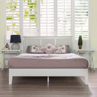 Hamptons Wood Bed Frame (Double, Queen, King, Single)