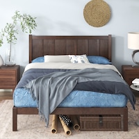 Zinus Adrian Solid Wood Bed Frame