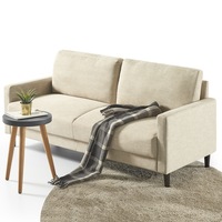 Zinus Benton Fabric Upholstered Sofa 3 Seater couch - Beige