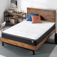 Zinus Deluxe Innerspring Mattress with Green Tea Memory Foam Comfort Euro Top - Single, Double, Queen & King