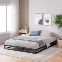 Zinus Low 15cm Metal Bed Base - Single, Double, Queen & King