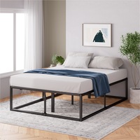 Zinus Extra High 45cm Metal Bed Base Underbed Storage - Single, Double, Queen & King