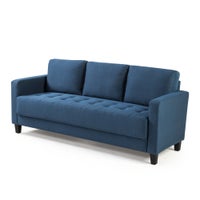 Zinus Sunny 3 Seater Sofa Couch - Blue Weave