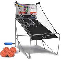Costway Arcade Basketball Game 2-Player Basketball System Electronic Scoring Sports Indoor Exercise